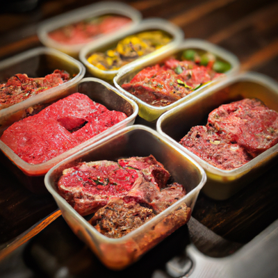 Meal Prep Magic: A Week's Worth of Flavor and Nutrition with Vermeat's Ribeye, Strip Steak, and Ground Beef
