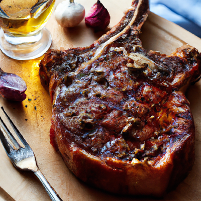 Savor La Dolce Vita: Florentine Steak Featuring Vermeat's Premium Porterhouse Cut